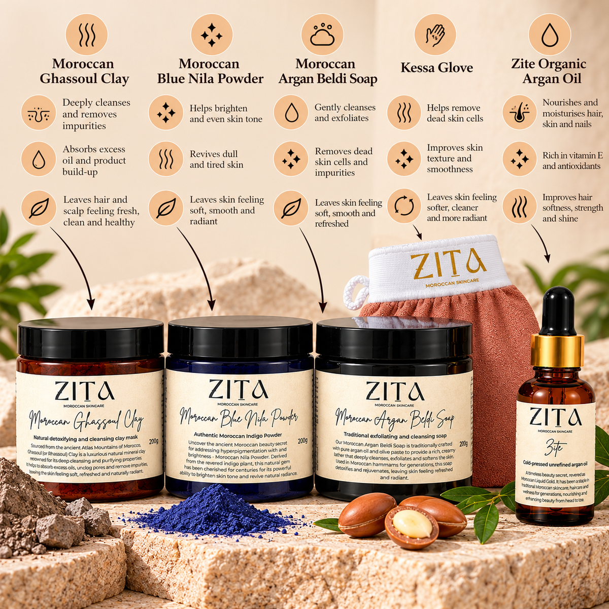 Complete Moroccan Hammam Ritual