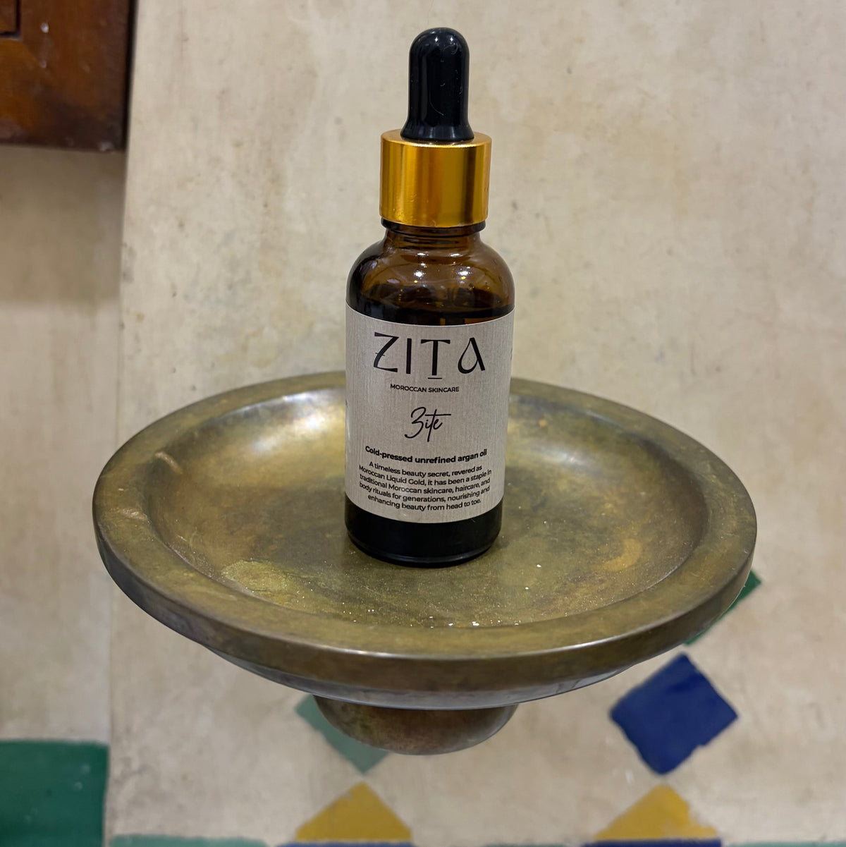 Zite Organic Argan Oil 30ml (100% Natural & Organic)