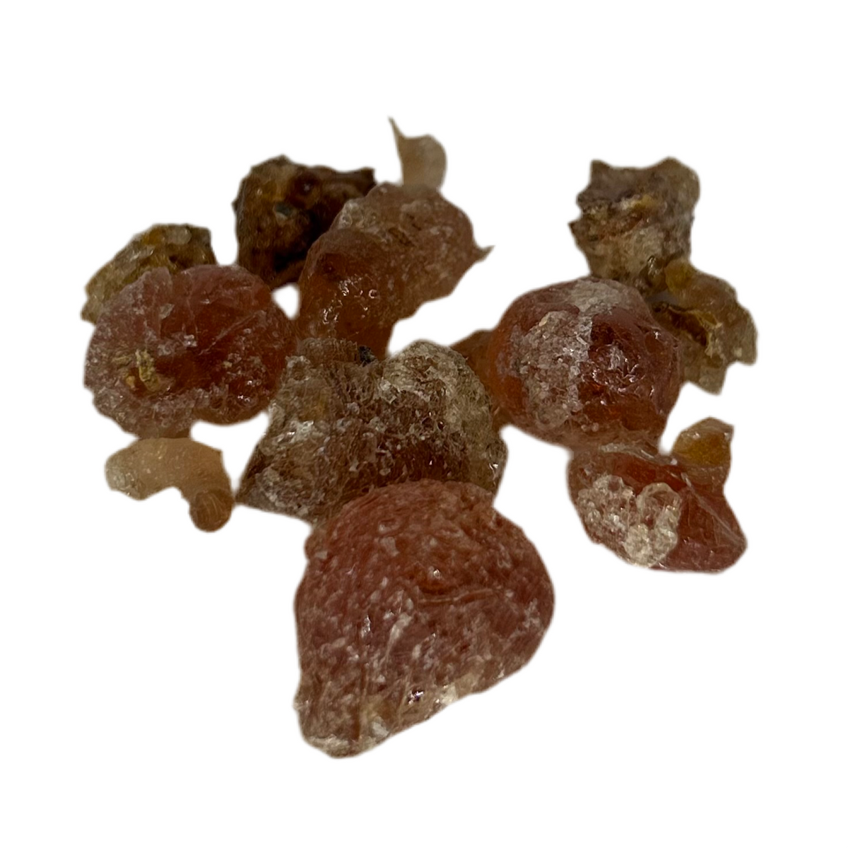 A few pieces of gum arabic.