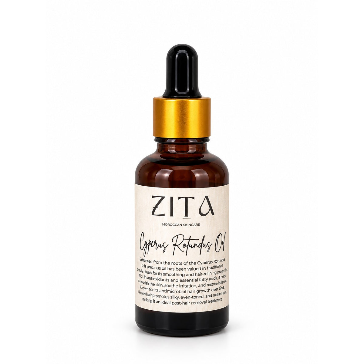 Zita Cyperus Rotundus Oil 30ml dropper bottle